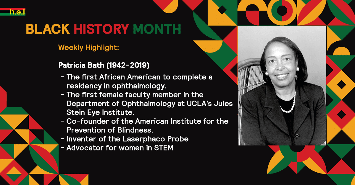 Black History Month Patricia Bath