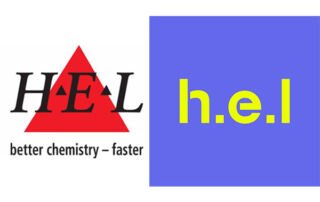 Old and new H.E.L Logo
