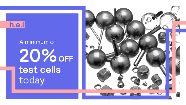 Test Cell - Minimum 20% off banner