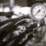 High Pressure in Chemistry blog post showing pressure gauge applied to equipment