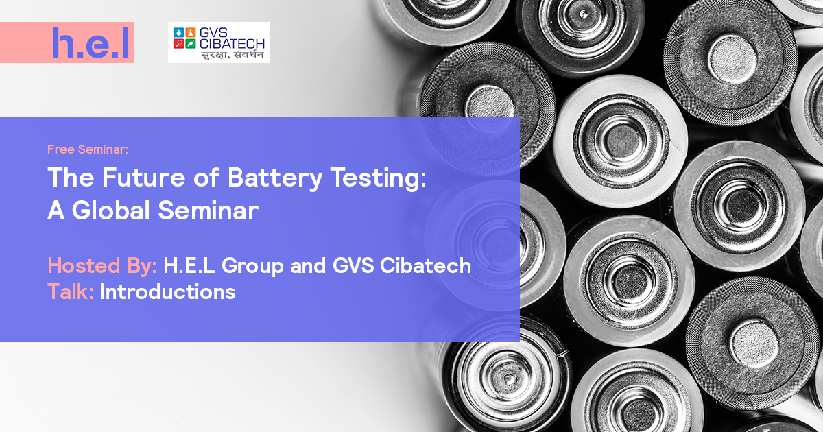 Introductions to the Battery Testing Seminar
