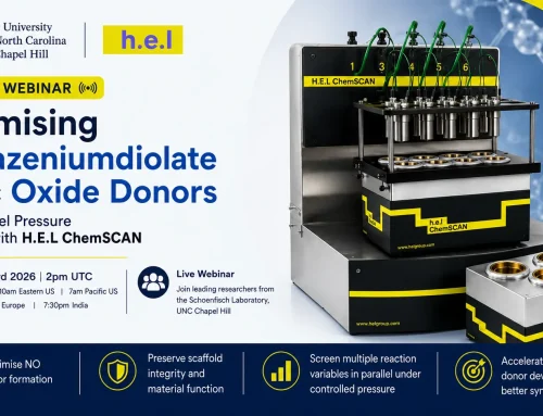 FREE Webinar: Optimising N-Diazeniumdiolate Nitric Oxide Donors Using Parallel Pressure Chemistry with ChemSCAN