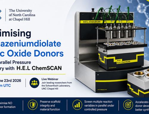 Webinar: Optimising N-Diazeniumdiolate Nitric Oxide Donors Using Parallel Pressure Chemistry with ChemSCAN