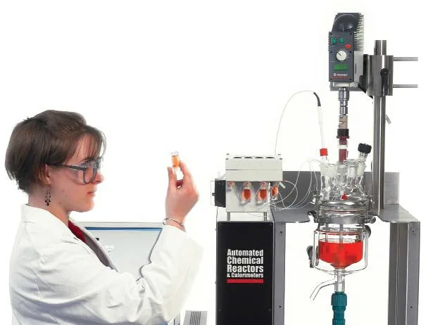 Automated sampling from an AutoLAB reactor