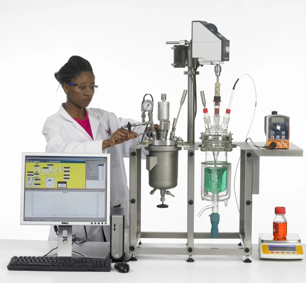 Dual AutoLAB reactor stand with control software