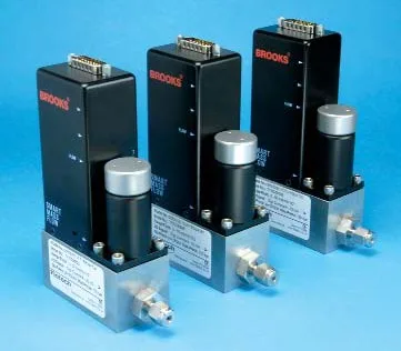 Mass flow meters for gas consumption measurement