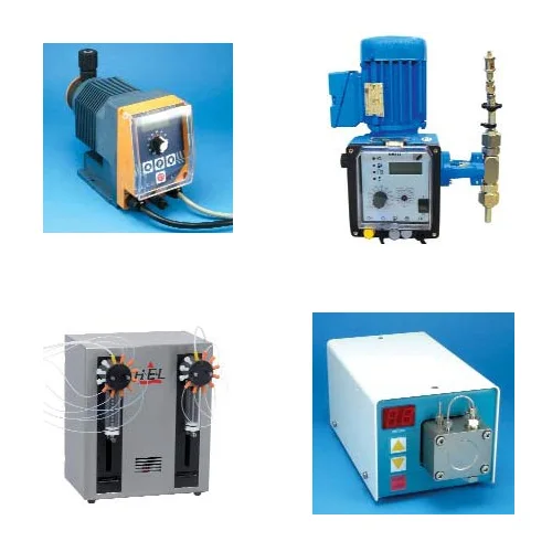 Range of dosing pumps for gas and liquid applications