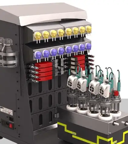 H.E.L BioXplorer 100 bench-top parallel 8 bioreactor platform