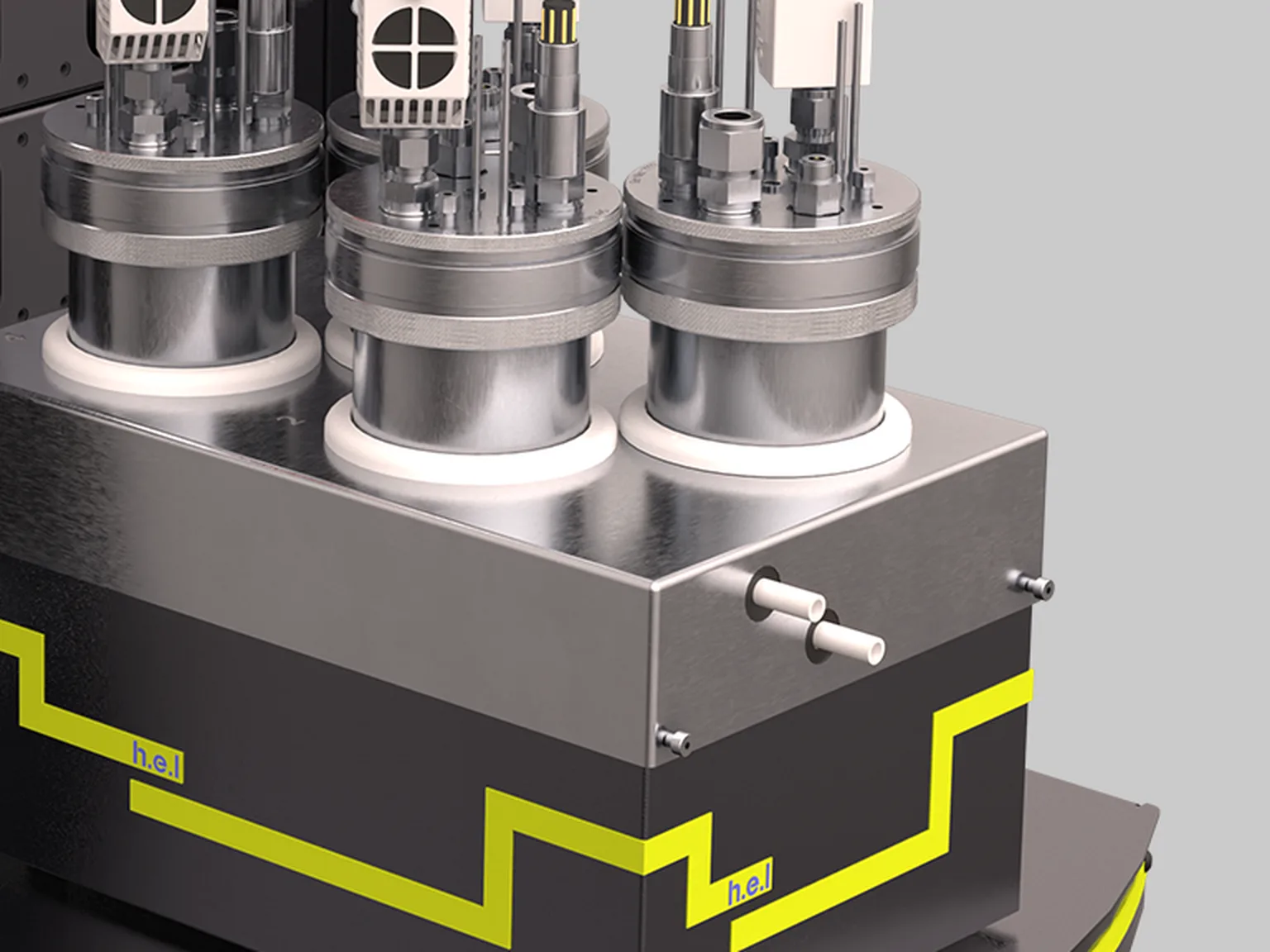 BioXplorer 400P stainless steel pressure vessels