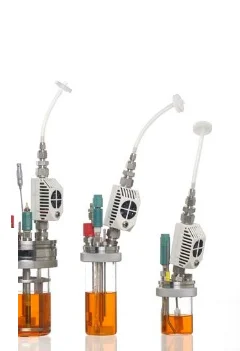 Glass bioreactors for the BioXplorer 100, 400 and XL